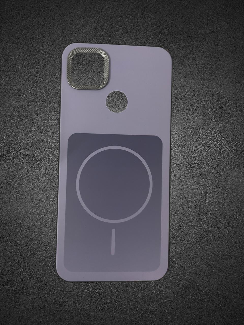 Redmi 9c magnetic ring black cover ￼