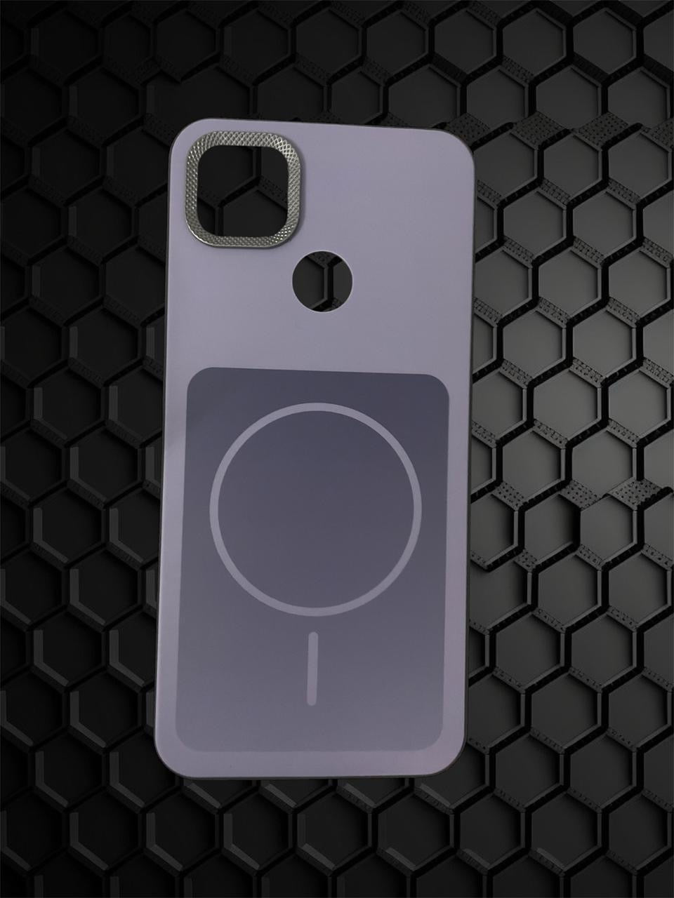 Redmi 9c magnetic ring black cover ￼