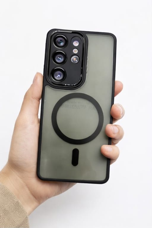 Shockproof Silicone Back Cover for Samsung S25 Ultra